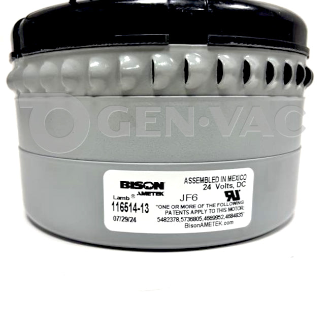 Ametek Lamb 11651413 Vac Motor 5.7 24V AC | GENVAVC