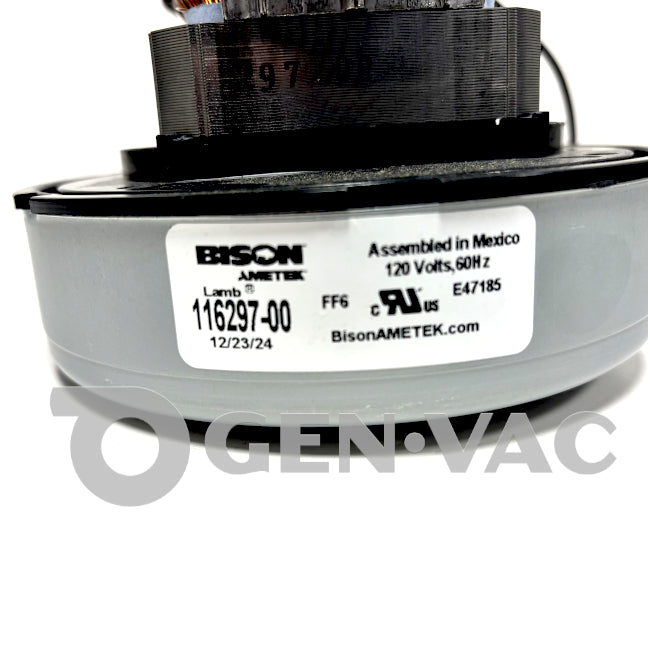 Ametek Lamb 116297-00 Vac Motor 5.7' 120V AC