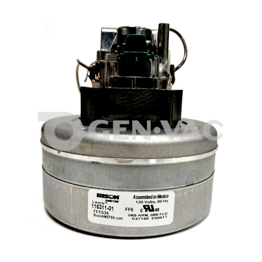 Ametek Lamb 116311-01 Vac Motor 5.7' 120V AC