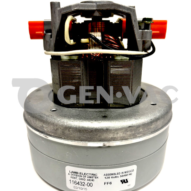 Ametek Lamb 116432-00 Vac Motor 5.7' 120V AC