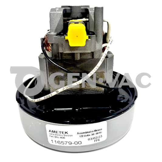 Ametek Lamb 116579-00 Vac Motor 5.7' 120V AC  | GENVAC
