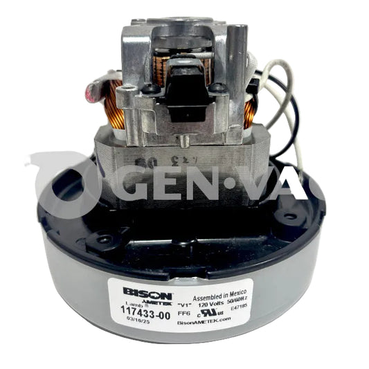 Ametek Lamb 117433-00 Vac Motor 5.7' 120V AC
