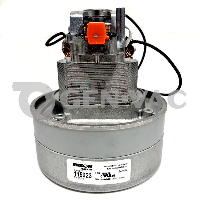 Ametek Lamb 115923 Vac Motor 5.7" 120V AC | GENVAC
