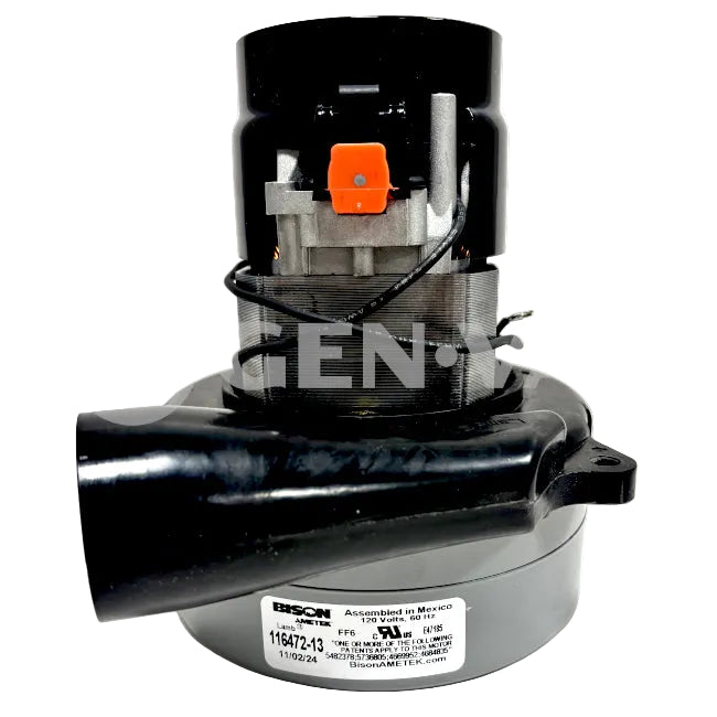 Ametek Lamb 116472-13 Vac Motor 5.7' 120V AC  | GENVAC