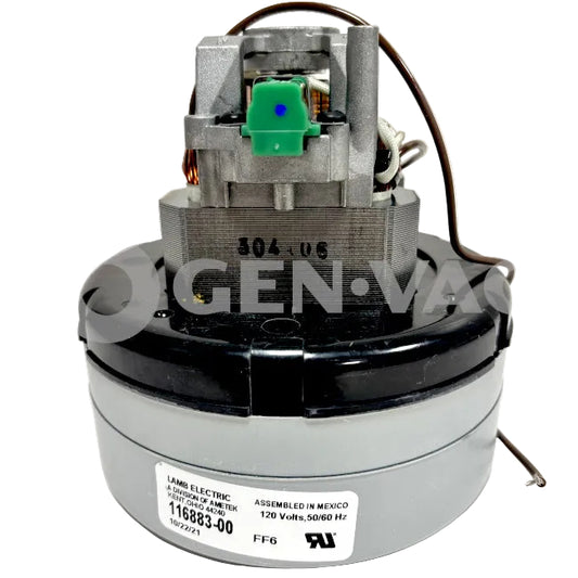 Ametek Lamb 116883-00 Vac Motor 5.7' 120V AC | GENVAC